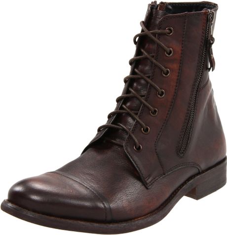 Kenneth Cole Reaction Mens Hit Men Boot in Brown for Men | Lyst