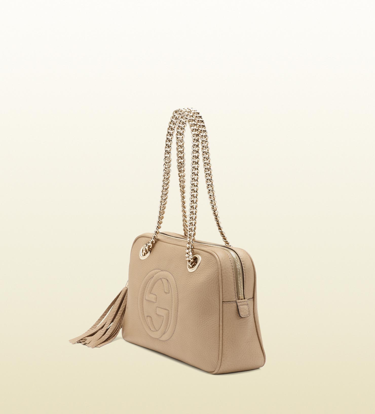 gucci soho black leather shoulder bag