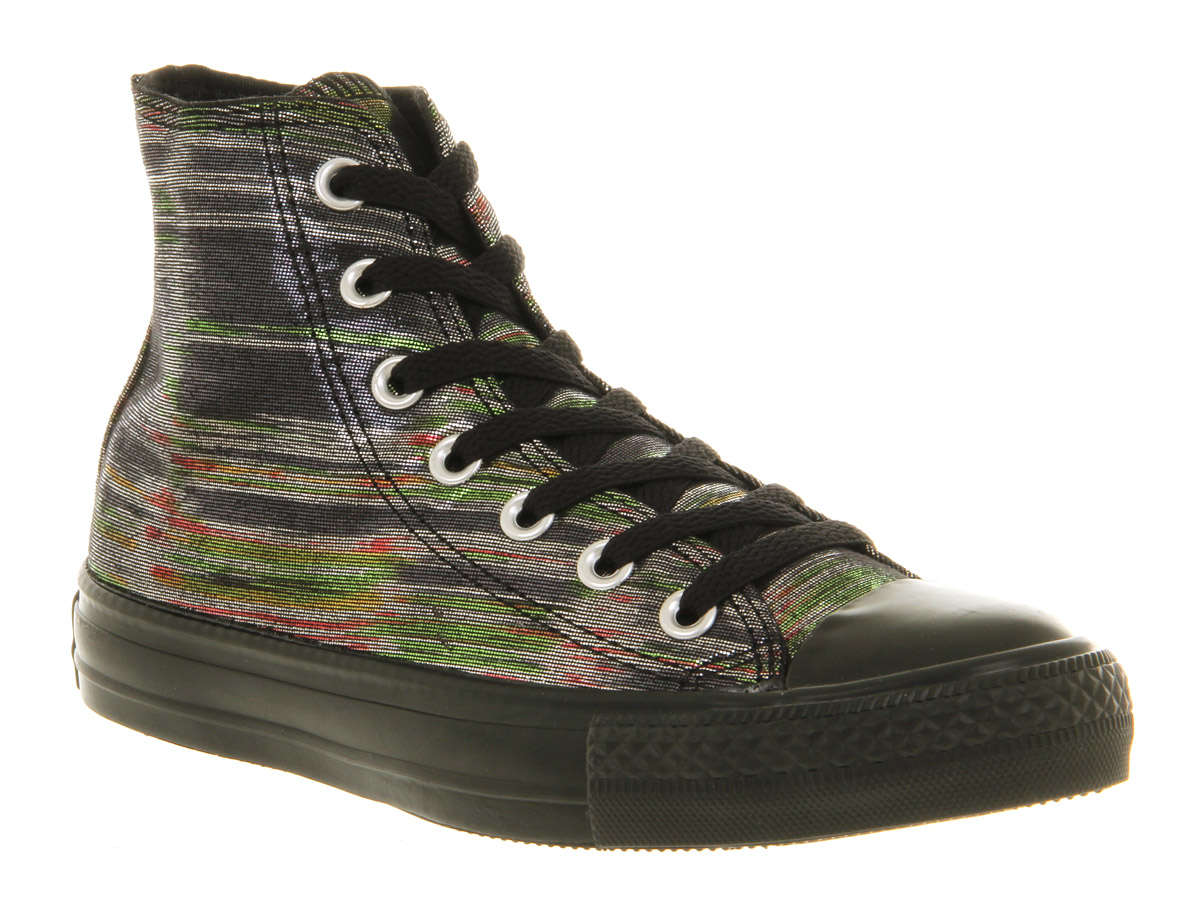 converse black rainbow