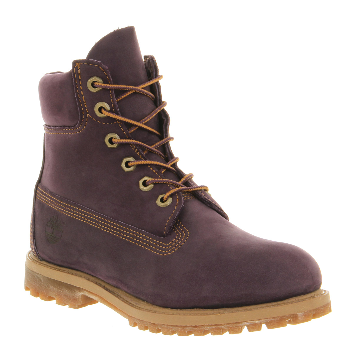 dark purple timberlands
