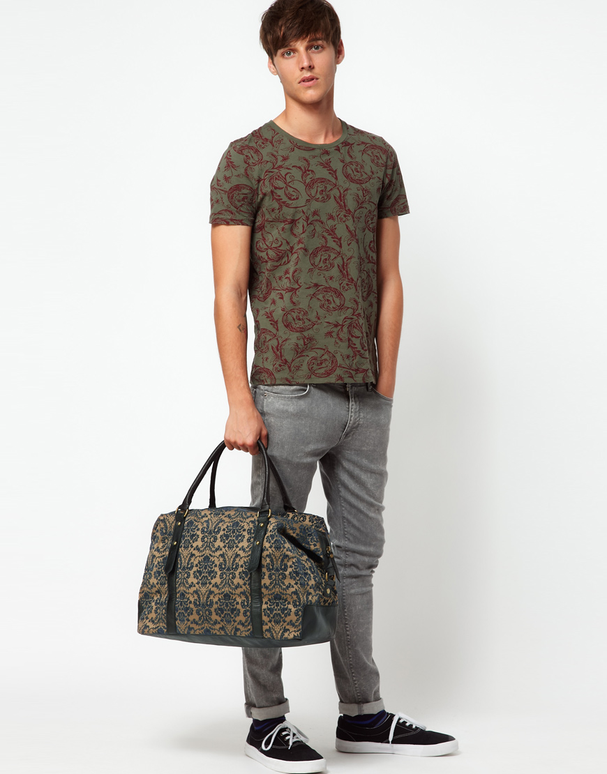 Flocked holdall Clearance