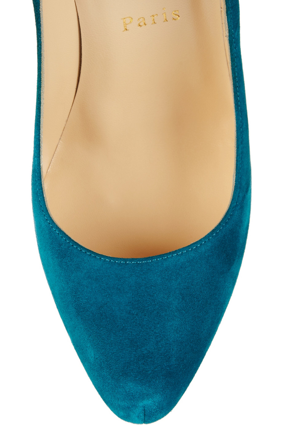 Lyst Christian louboutin Daffodile 160 Suede Platform Pumps in Blue