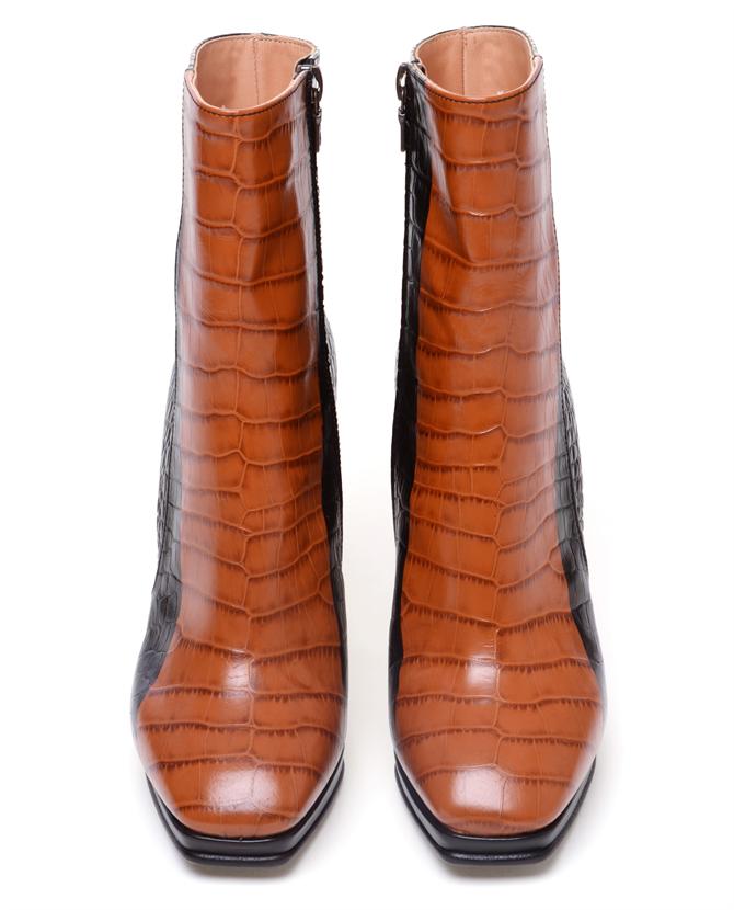 dries van noten croc boots