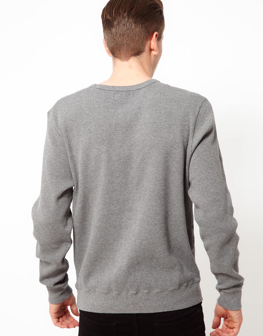 fred perry crew neck sweat
