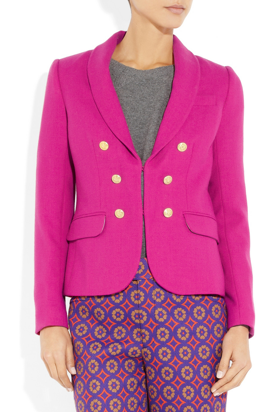 cerise pink blazers
