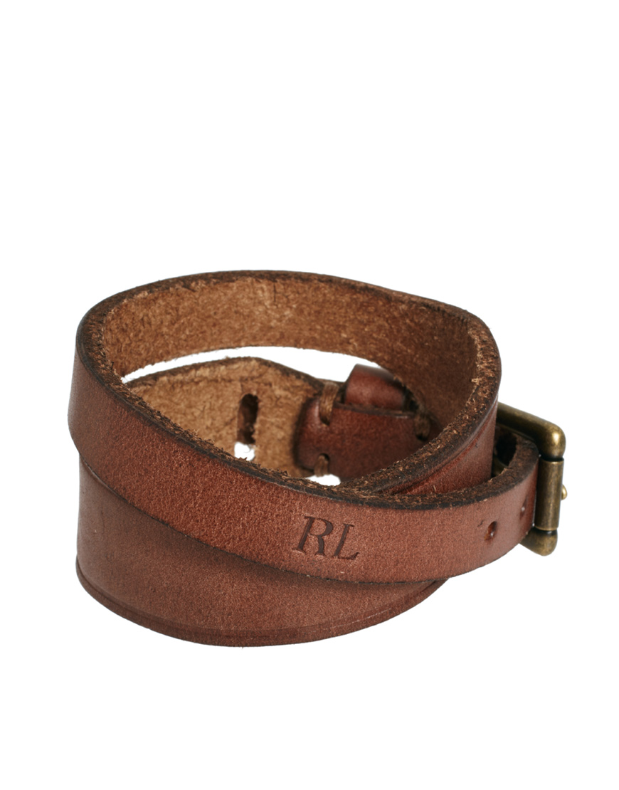 Aprender acerca 43+ imagen polo ralph lauren leather bracelet