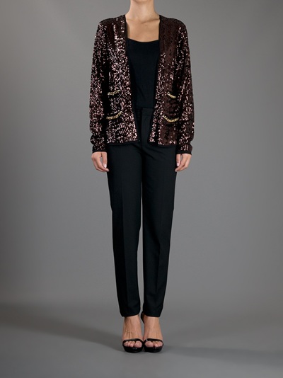malene birger sequin cardigan