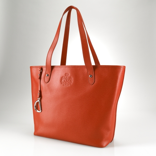 ralph lauren orange purse