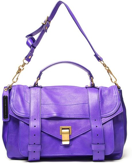 Proenza Schouler Ps1 Medium Shoulder Bag in Purple | Lyst