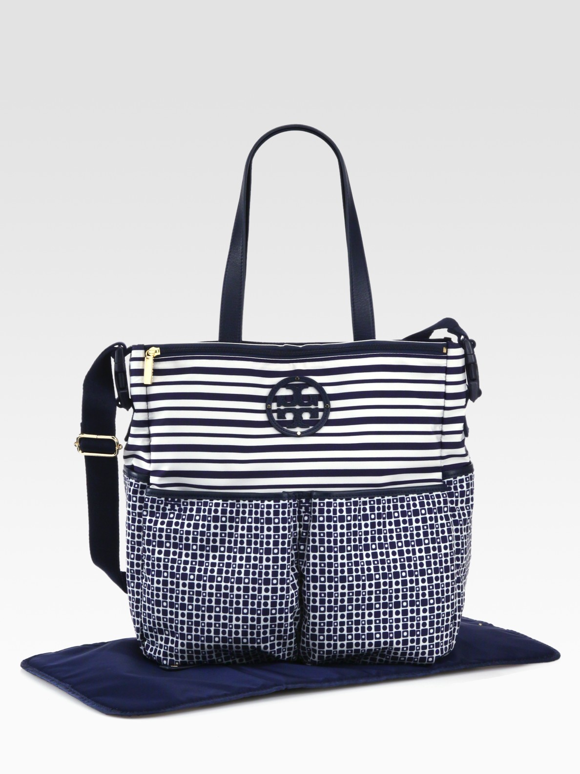 tory burch scout nylon diaper bag
