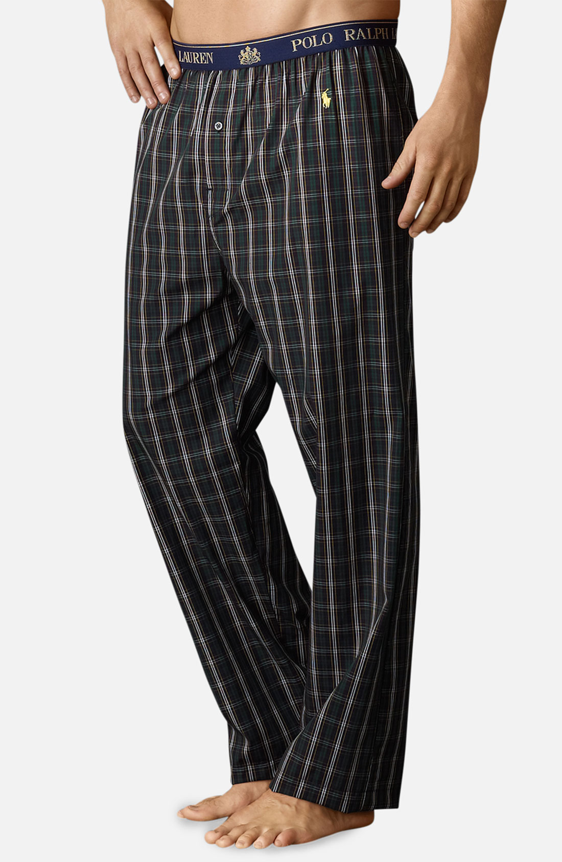 Polo Ralph Lauren Plaid Lounge Pants in Black for Men (duncan plaid) | Lyst