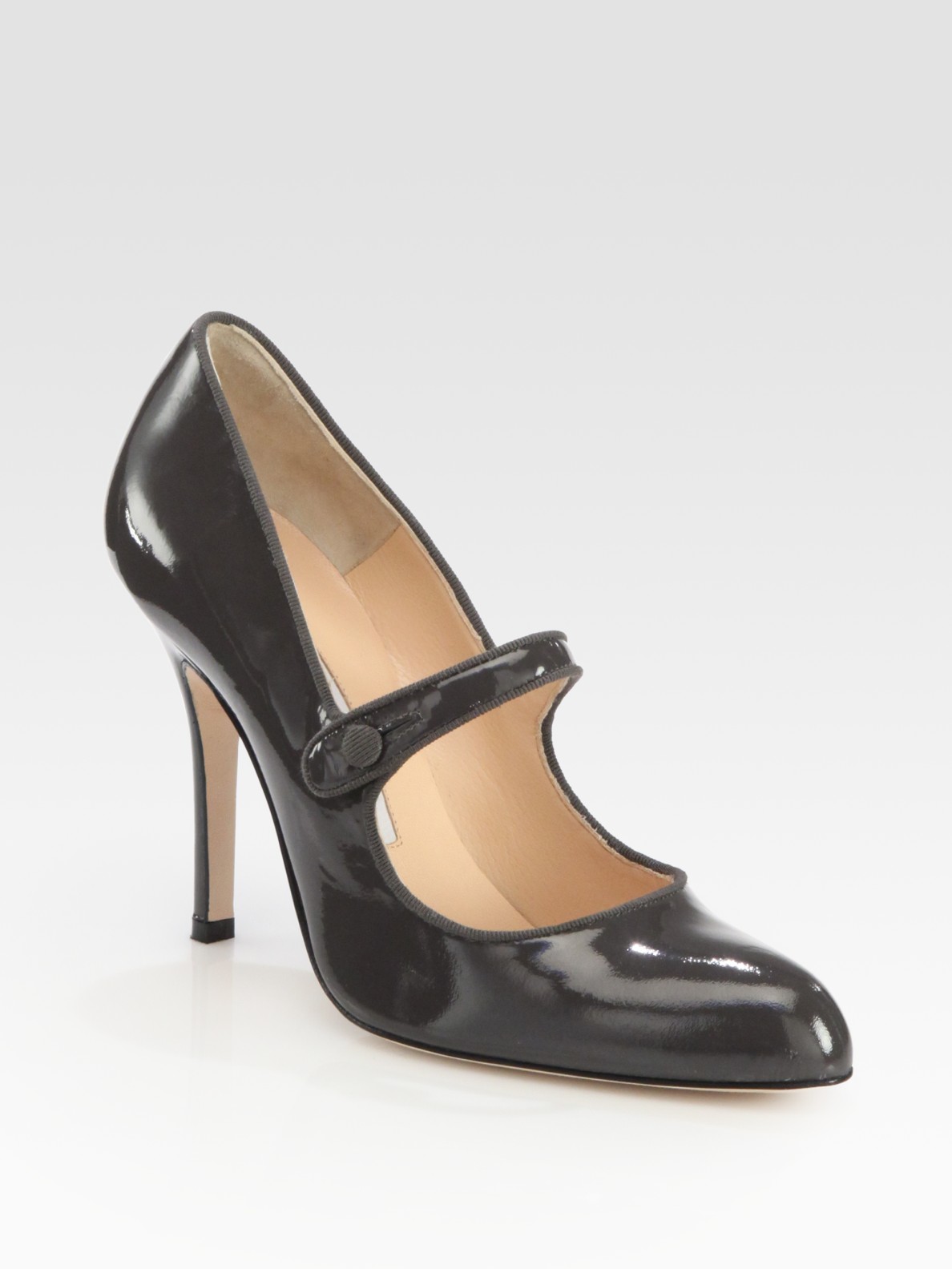 leather mary jane pumps