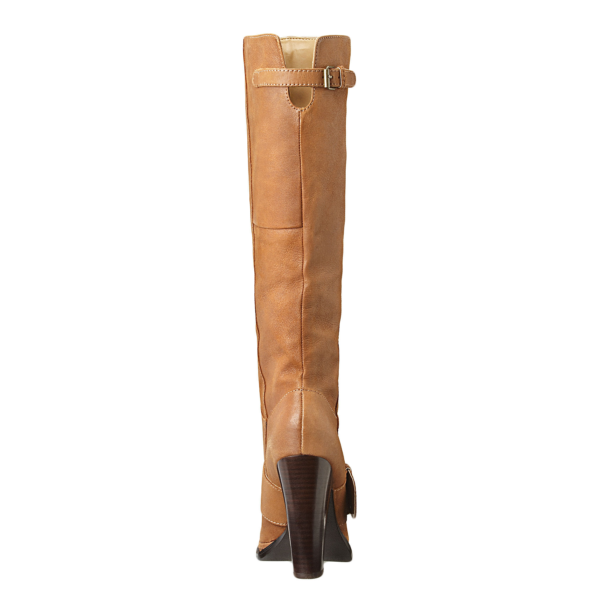 nine west cognac booties