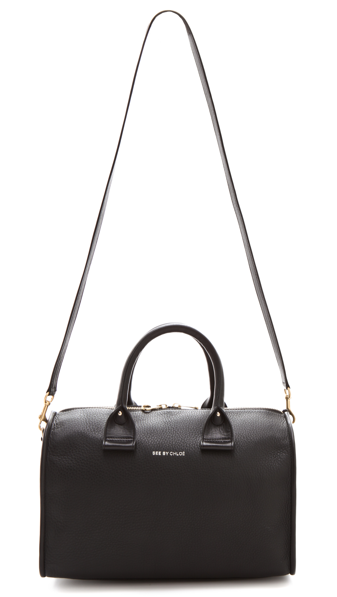 See By Chlo April Big Duffel Bag in Black Lyst