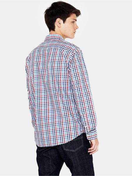 tommy hilfiger red check shirt