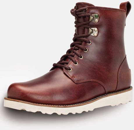 ugg hannen tall boots cordovan