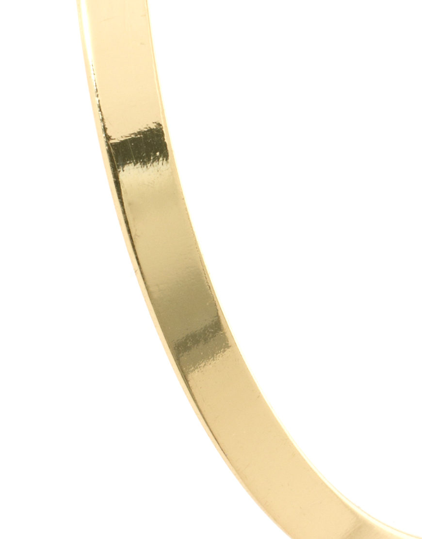 ASOS Fine Torque Necklace in Gold (Metallic) Lyst