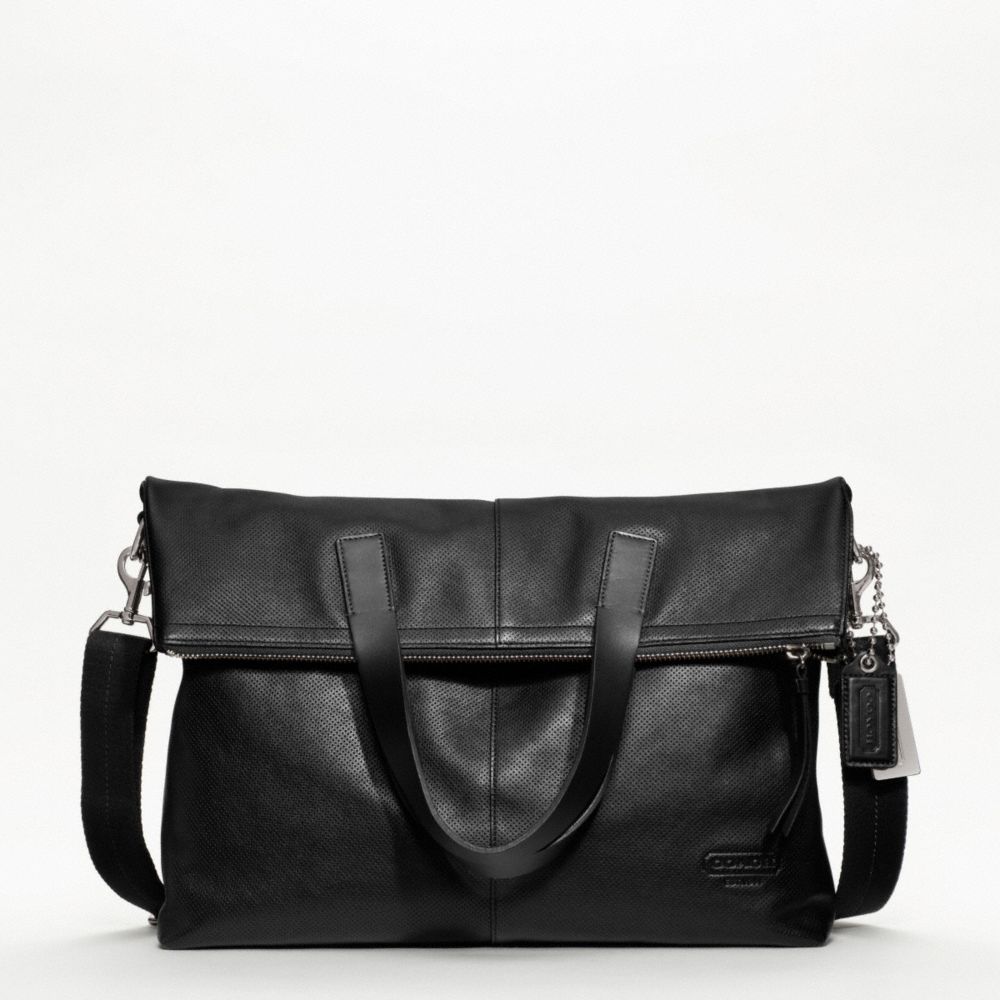 coach foldover tote