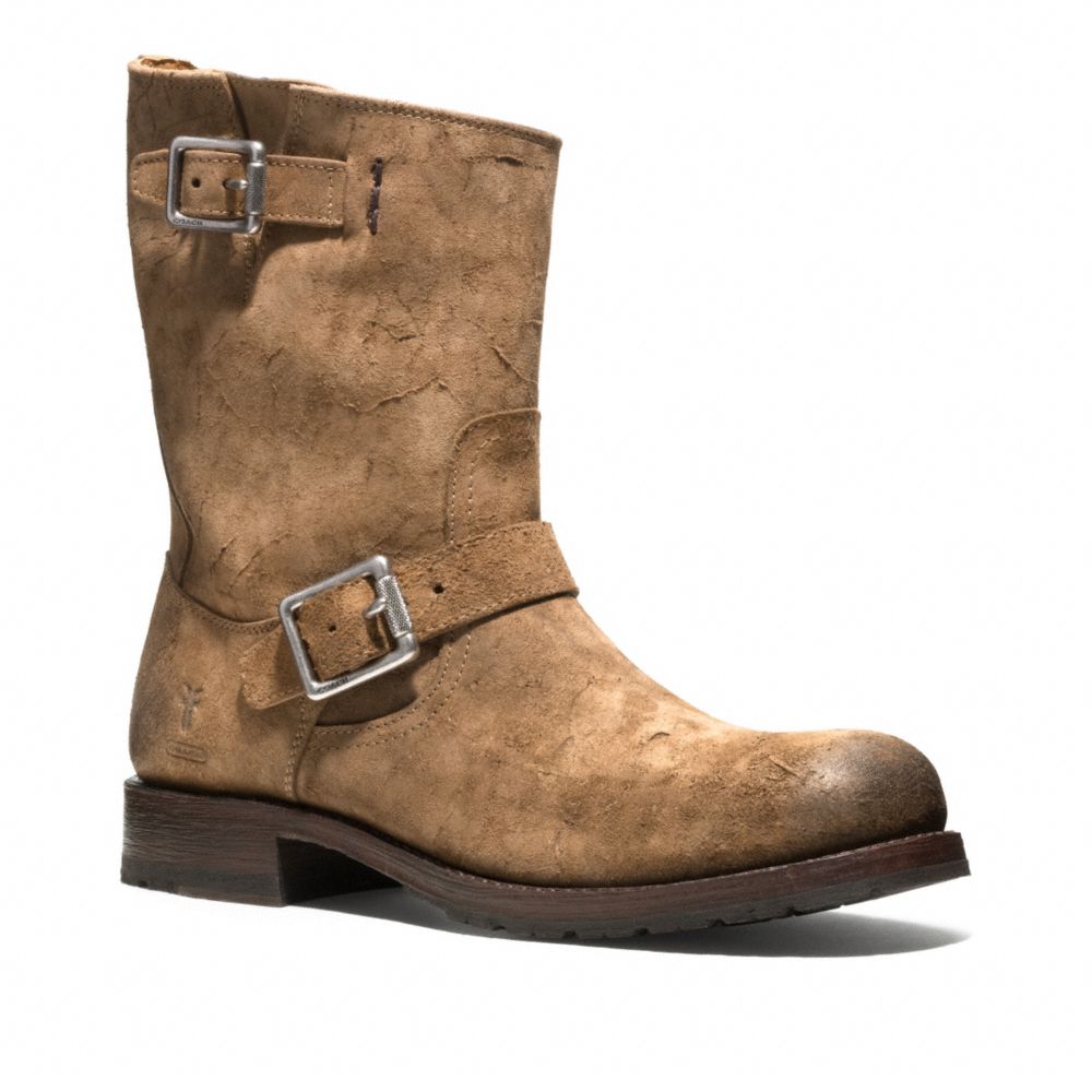 COACH Frye For Coach Rogan Engineer Boot in Natural for Men | Lyst