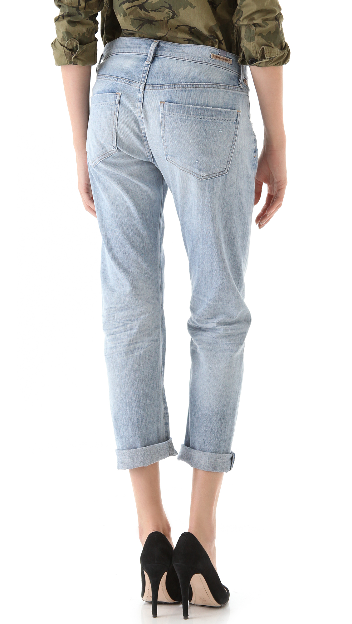 Citizens of humanity Dylan Boyfriend Jeans in Blue | Lyst