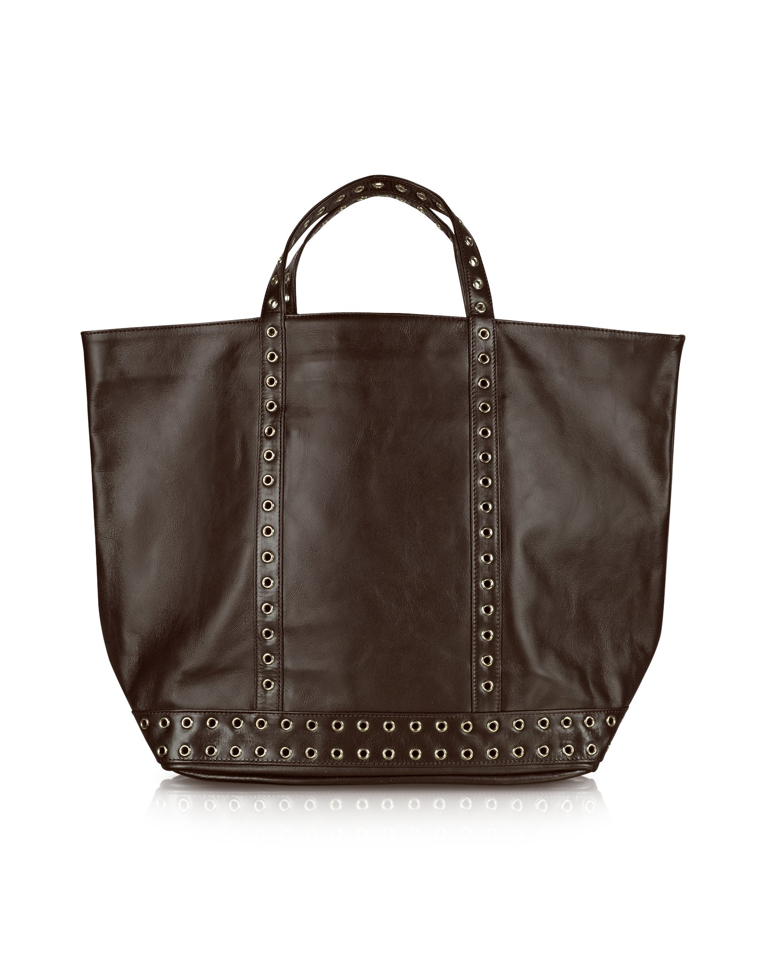 Lyst - Vanessa Bruno Large Leather Tote Bag in Black