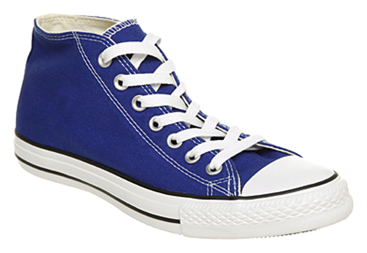 Converse Ct Mid Royal Blue for Men - Lyst