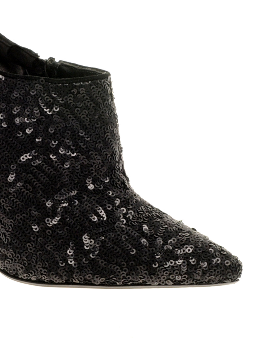 dune sequin boots