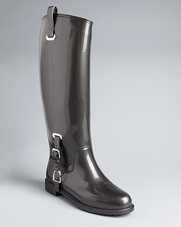 ralph lauren black rain boots
