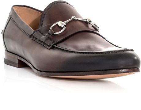 Gucci Snaffle Loafers in Brown for Men | Lyst