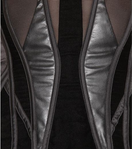 Bottega Veneta Corset Dress in Black (nero) | Lyst