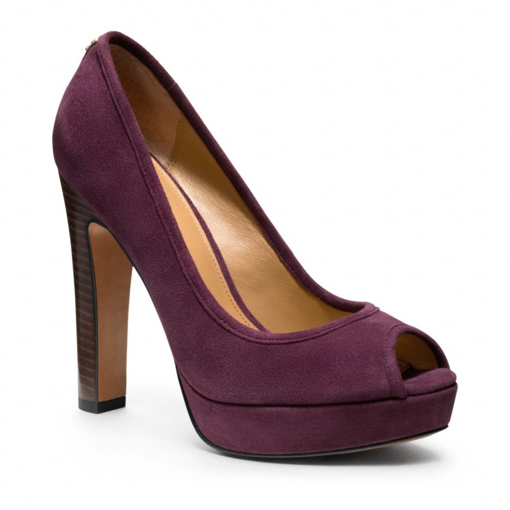 Coach Breana Heel in Purple Lyst