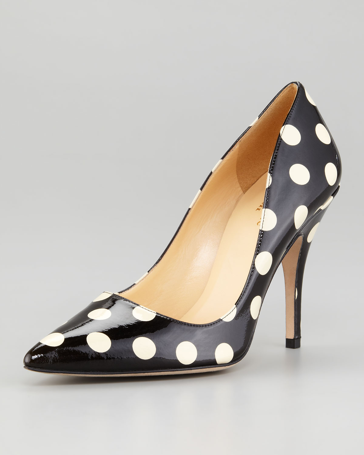 kate spade polka dot heels