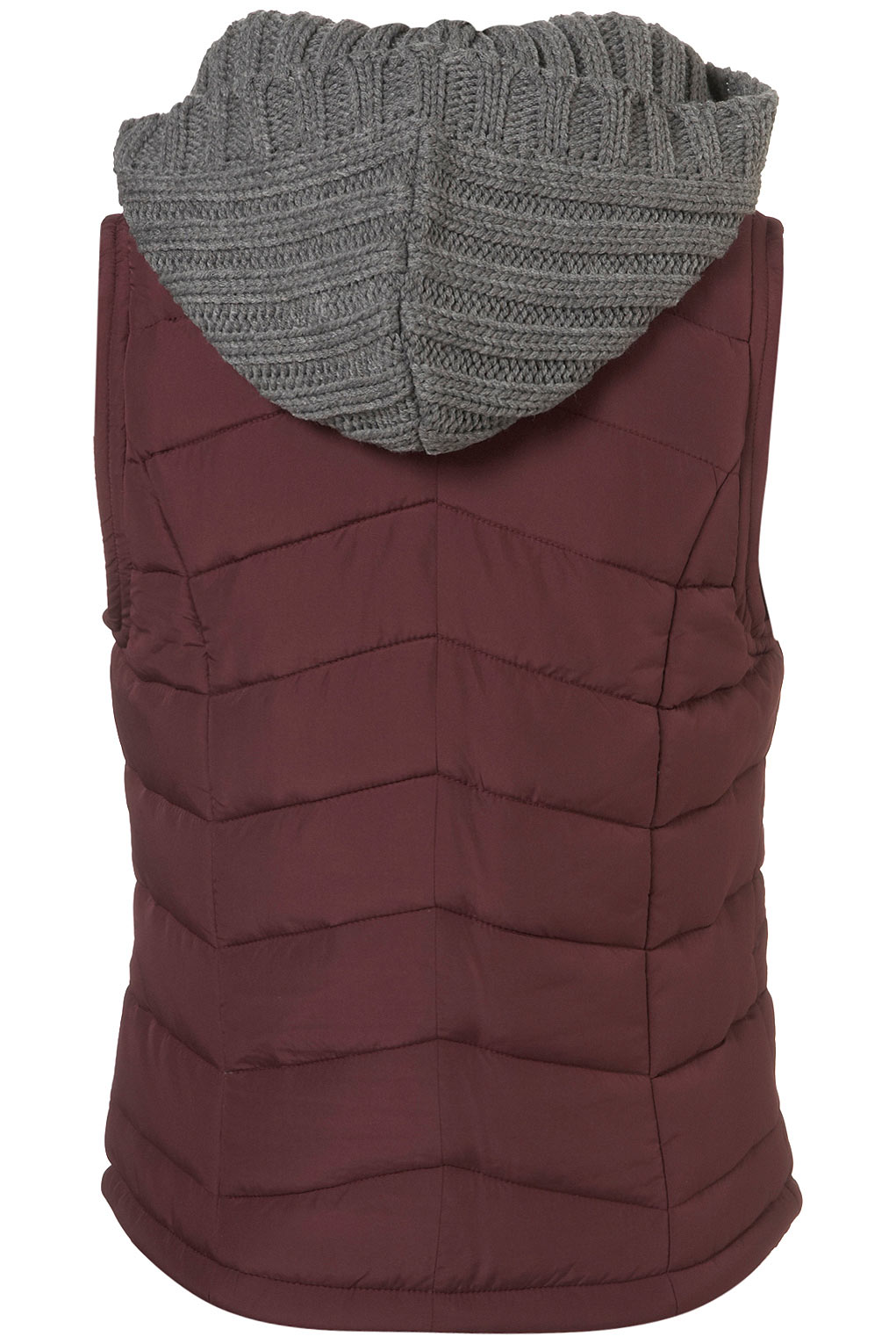 gilet with hood ladies