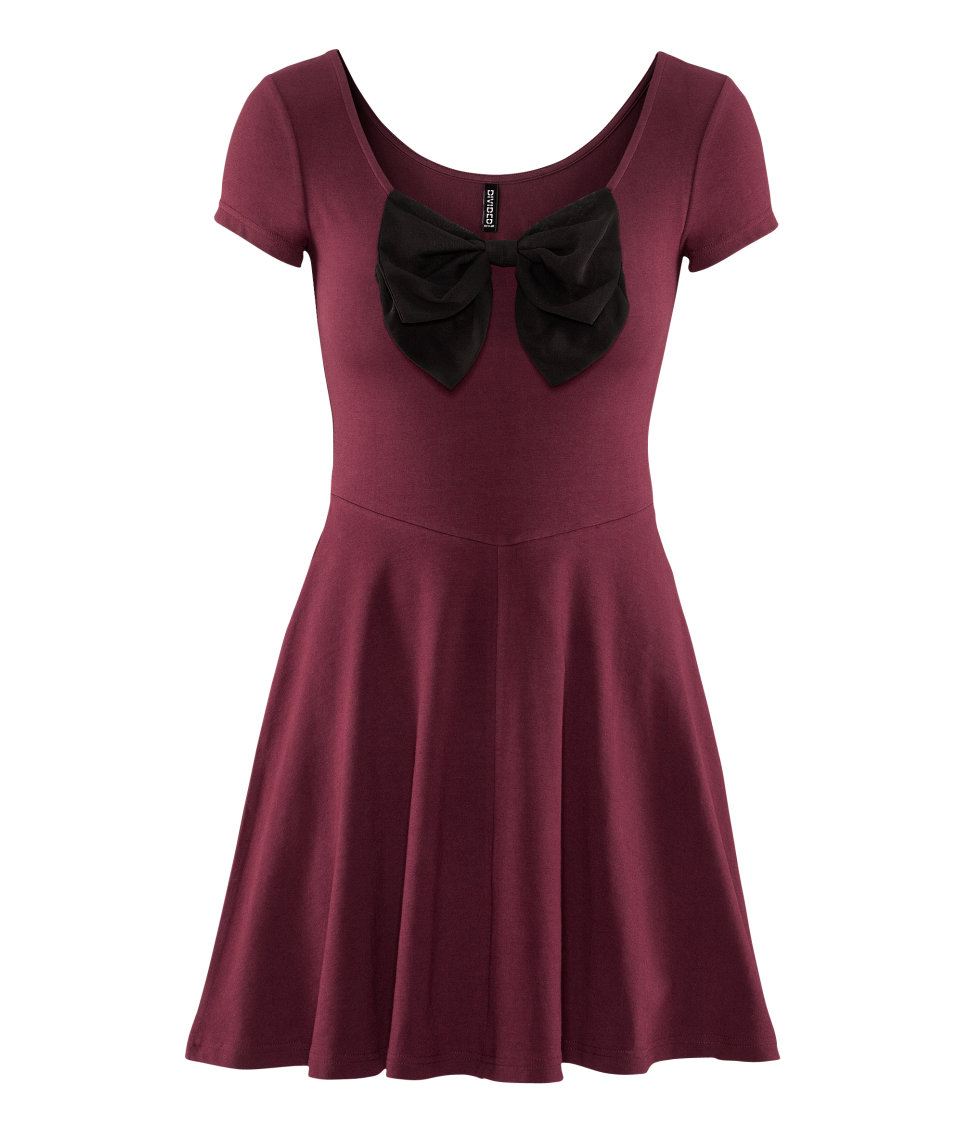 Lyst H&m Dress in Red