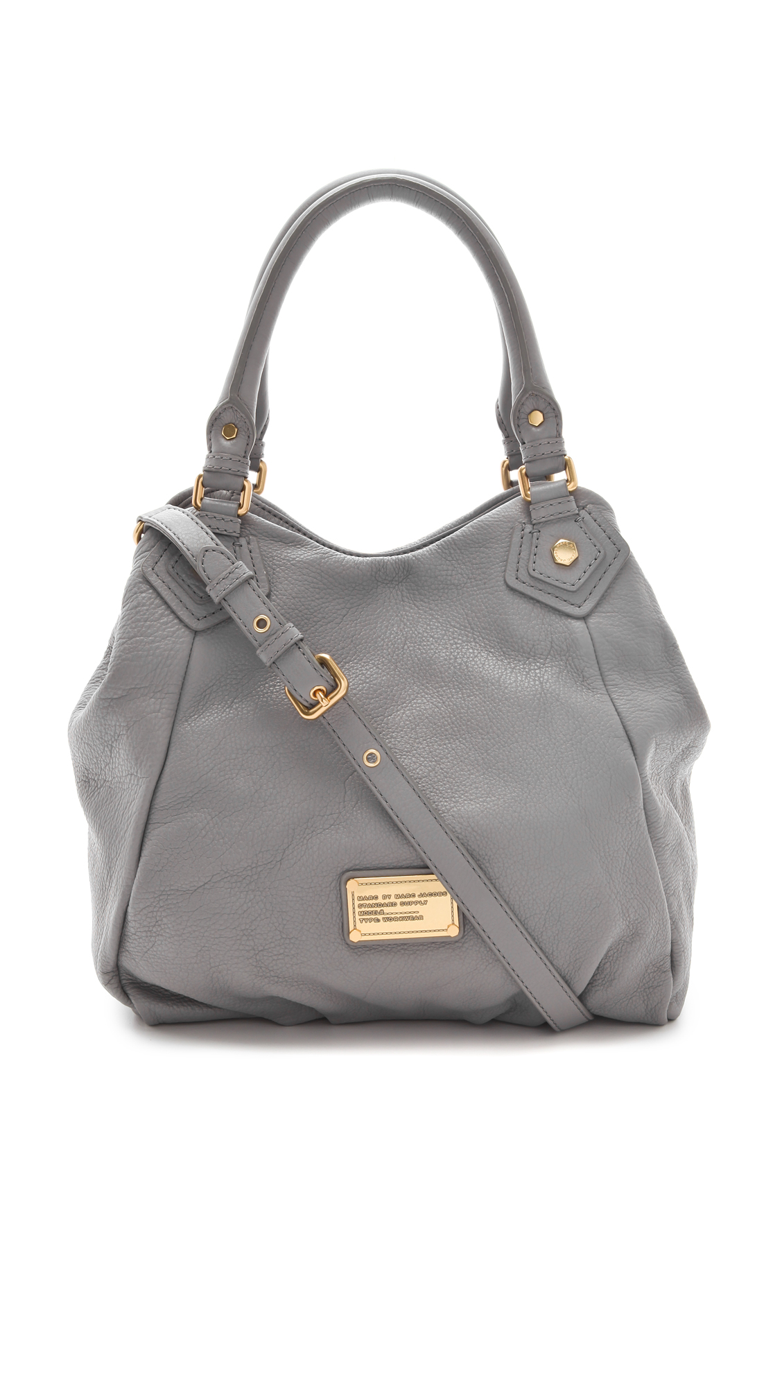 Marc By Marc Jacobs Classic Q Fran Bag in Grey | Lyst Canada