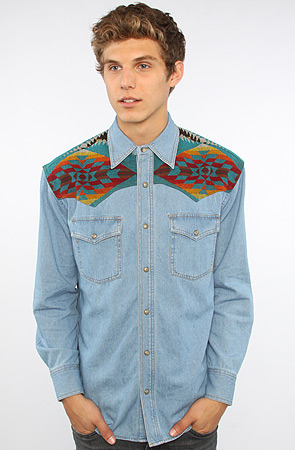 pendleton denim shirt