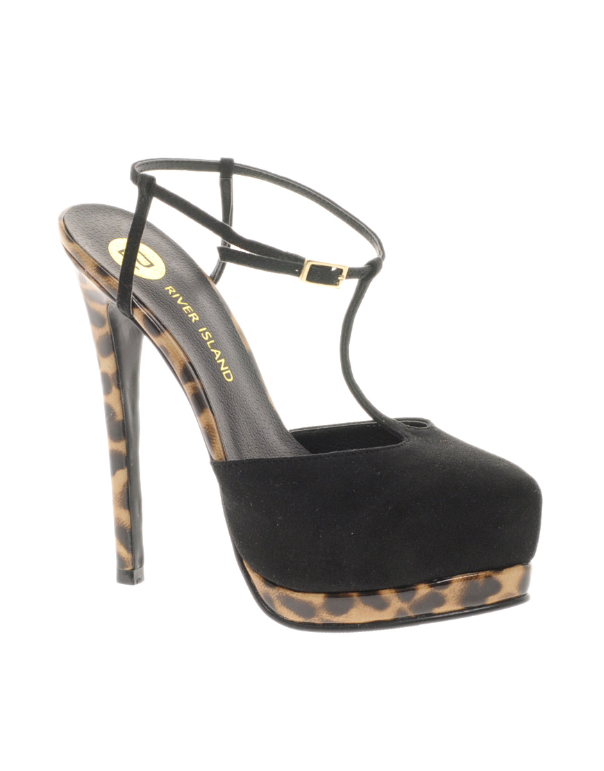 river island platform shoes