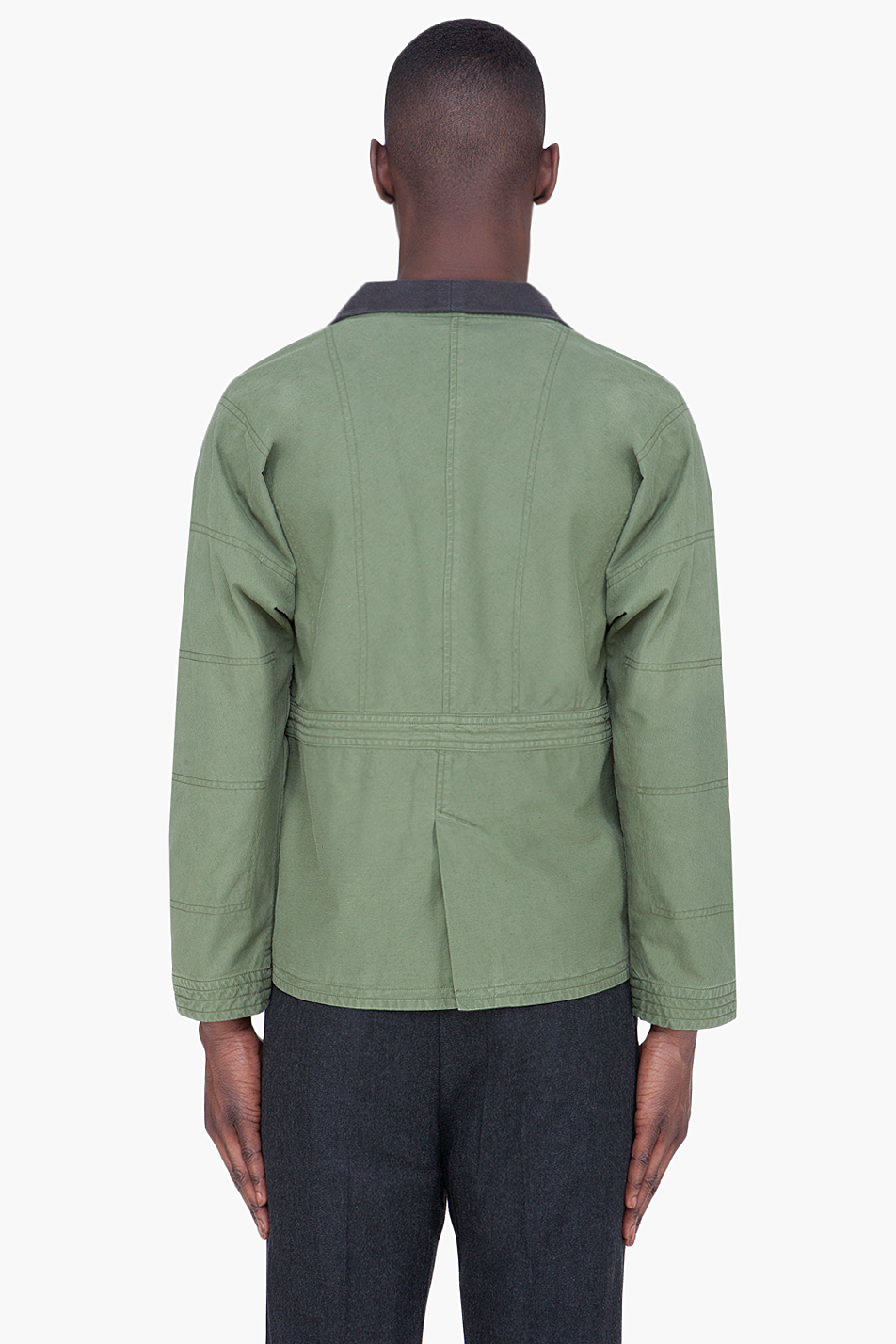 トップ jacket haneri oriental sasquatchfabrix - ノーカラージャケット