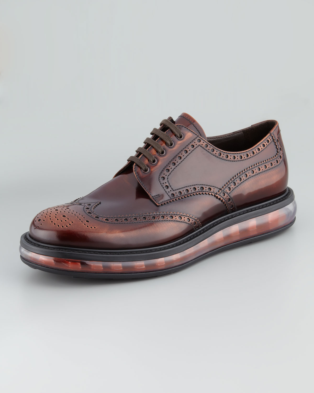 prada wingtip sneakers