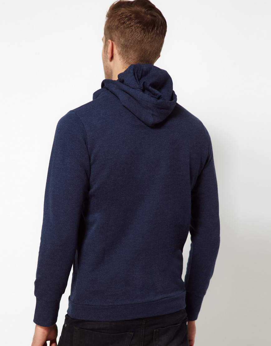 mens funnel neck pullover