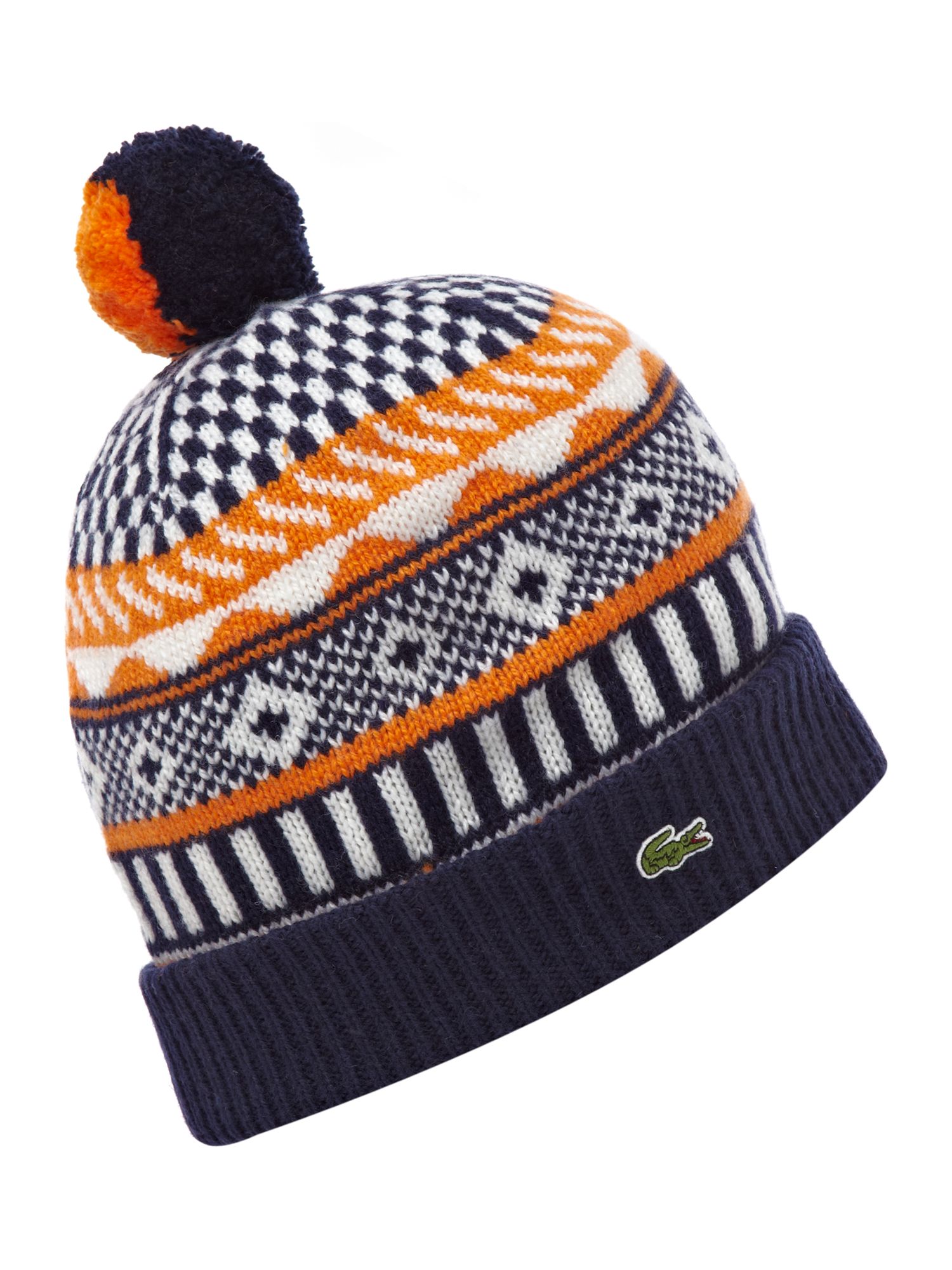 lacoste bobble hat