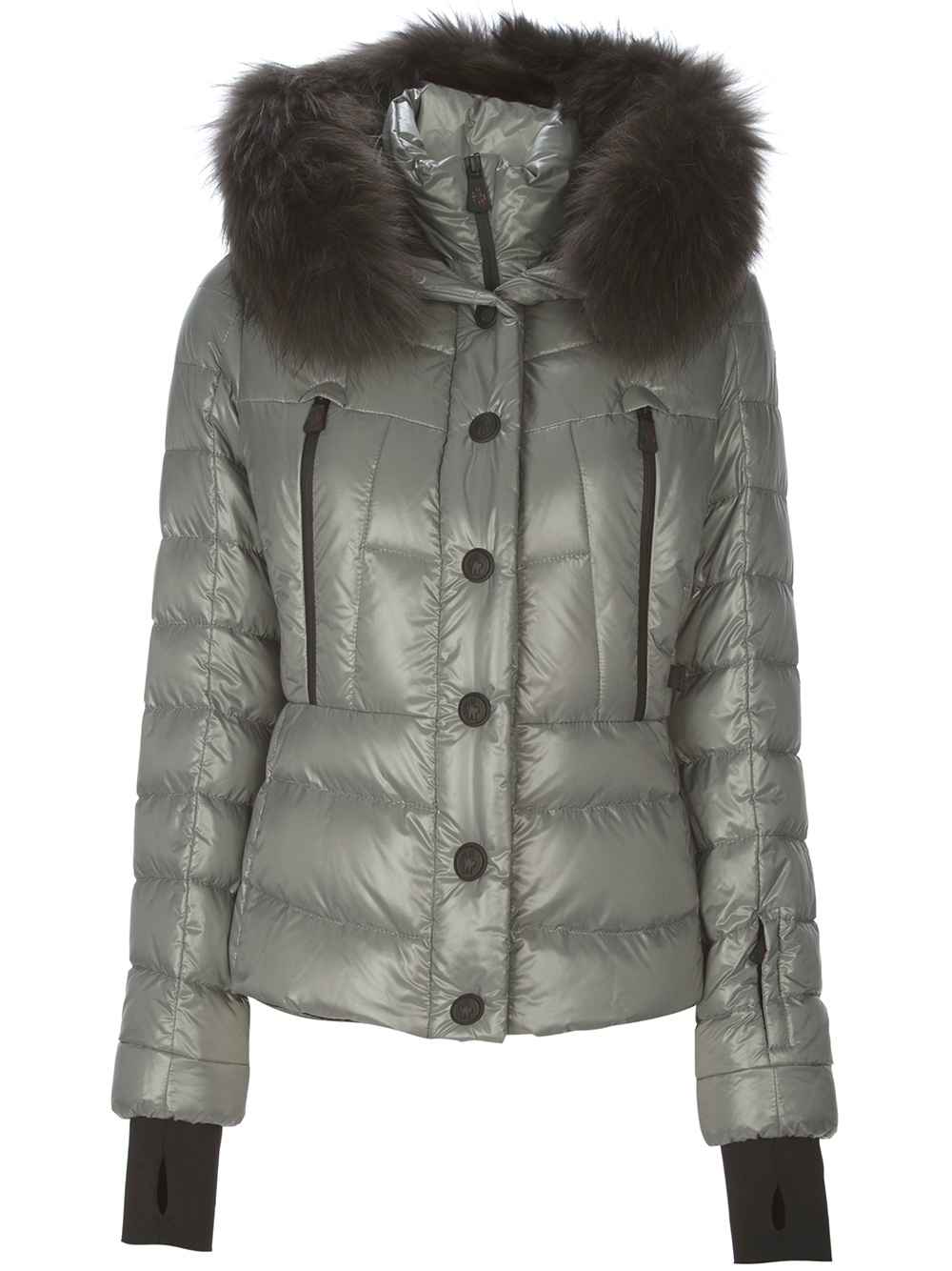 Moncler Bever Jacket in Gray (grey) | Lyst