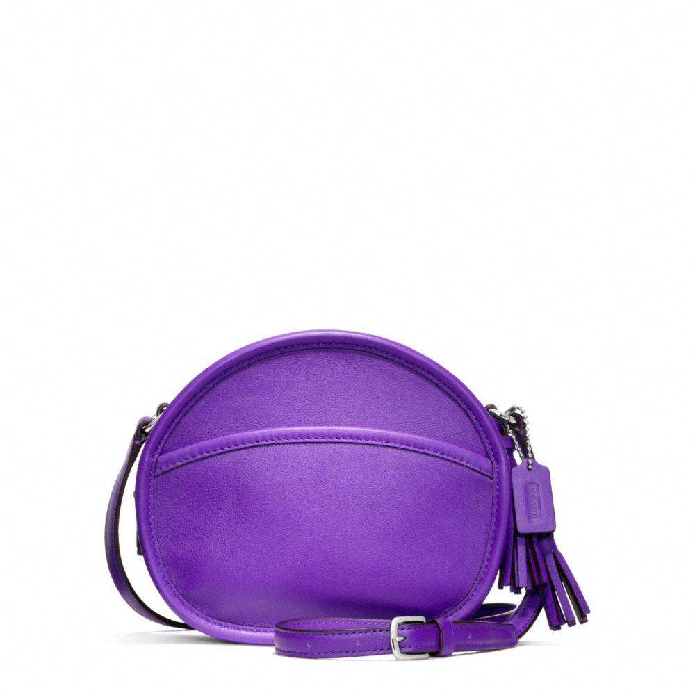 Coach Legacy Leather Canteen Bag in Purple (silver/ultraviolet) | Lyst