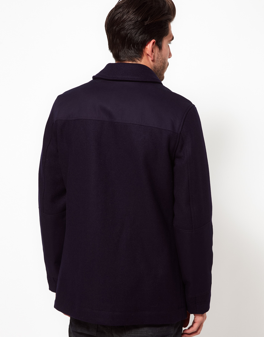 Fred Perry Jacket Workers Donkey in Blue for Men - Lyst