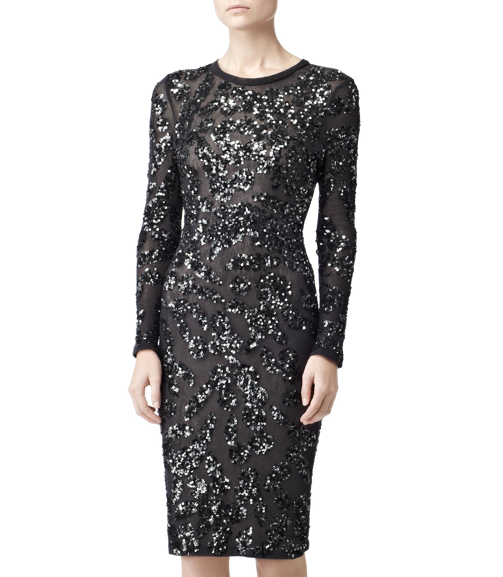 reiss sequin dress