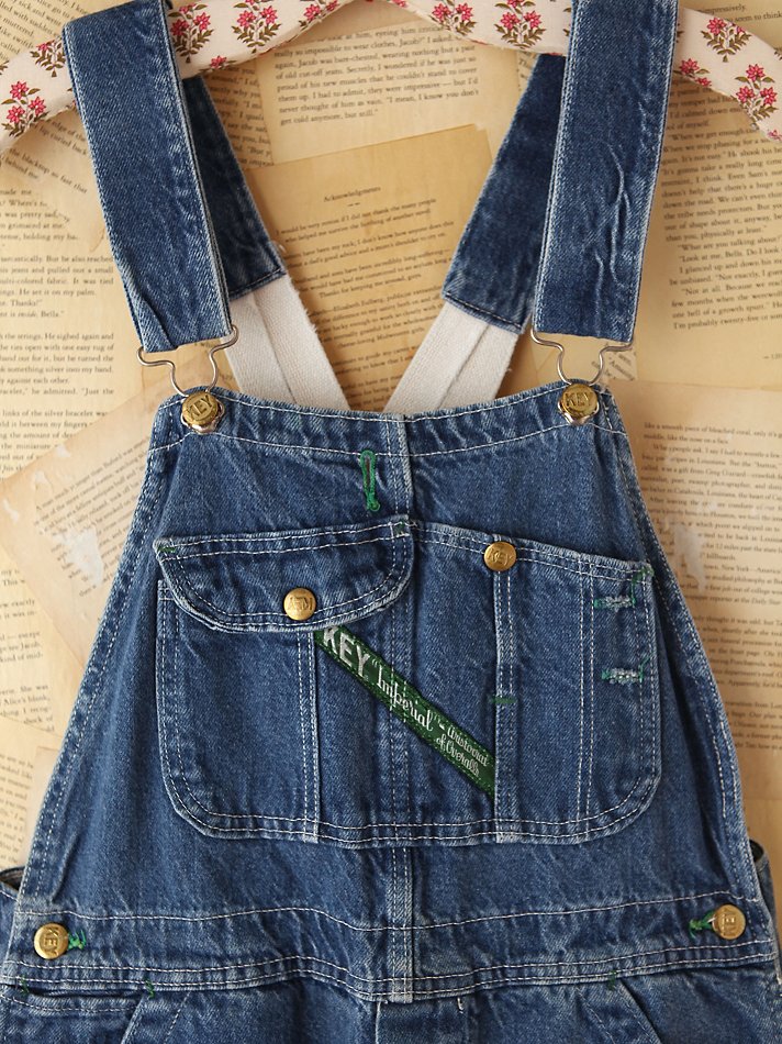 vintage key overalls
