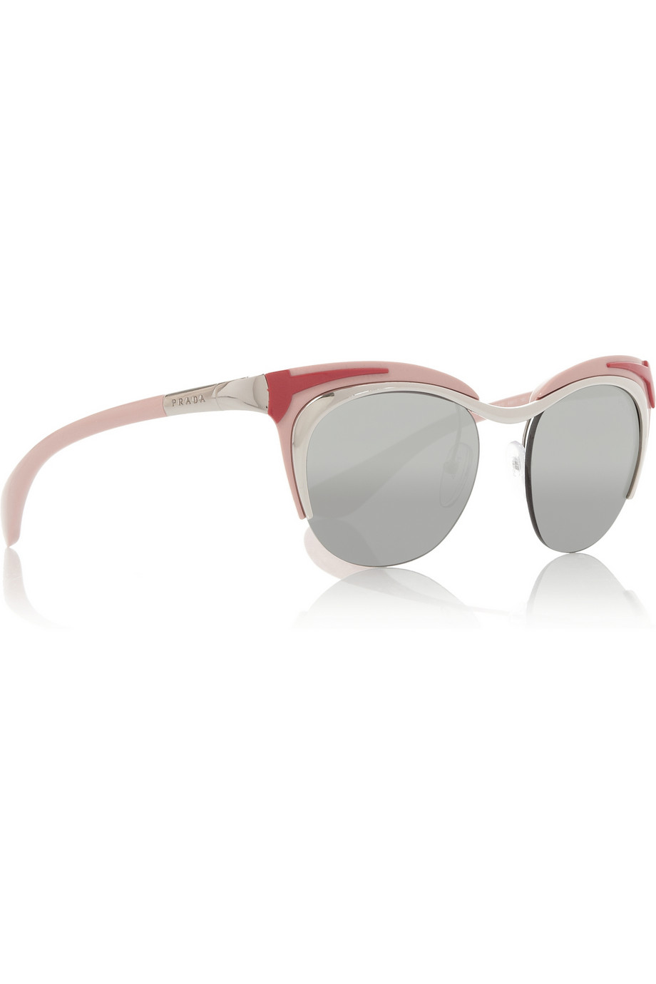 prada cat eye sunglasses pink