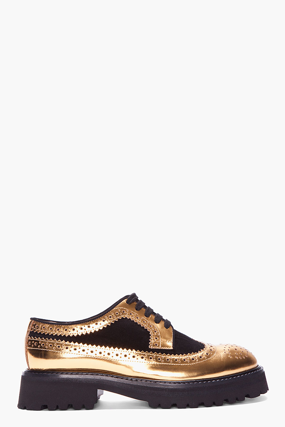 marni gold shoes