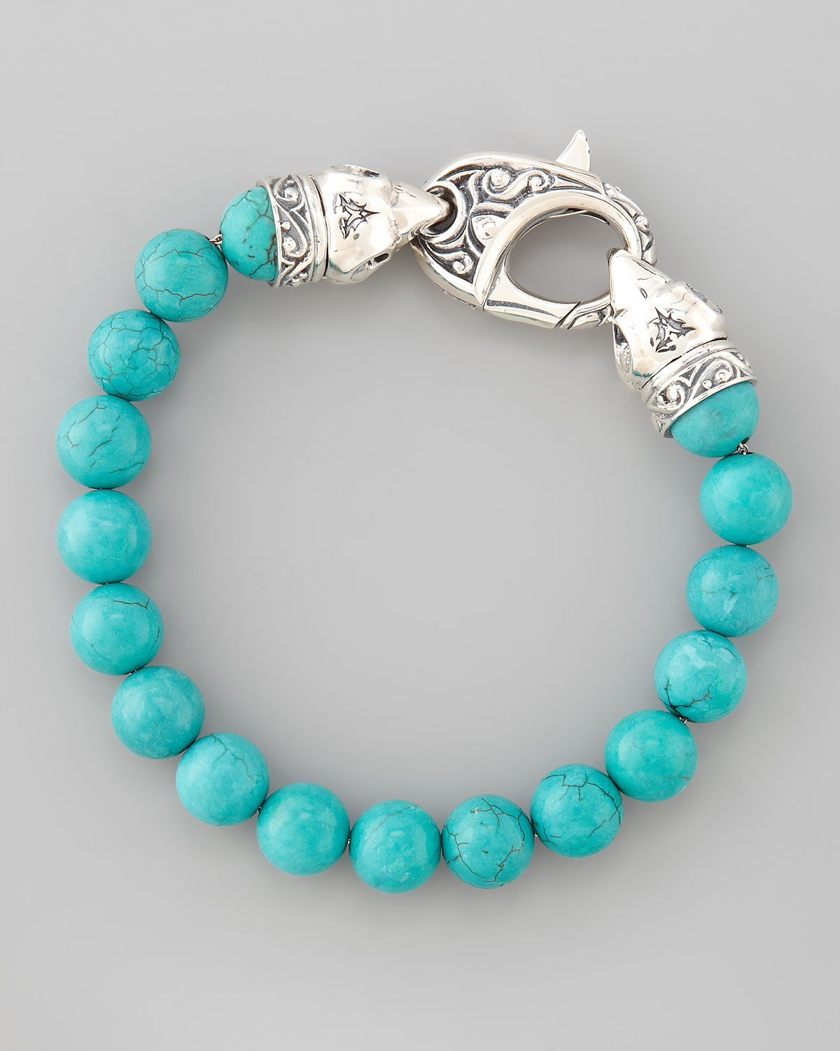 Lyst Stephen Webster Turquoise Beaded Bracelet In Blue For Men Gallery