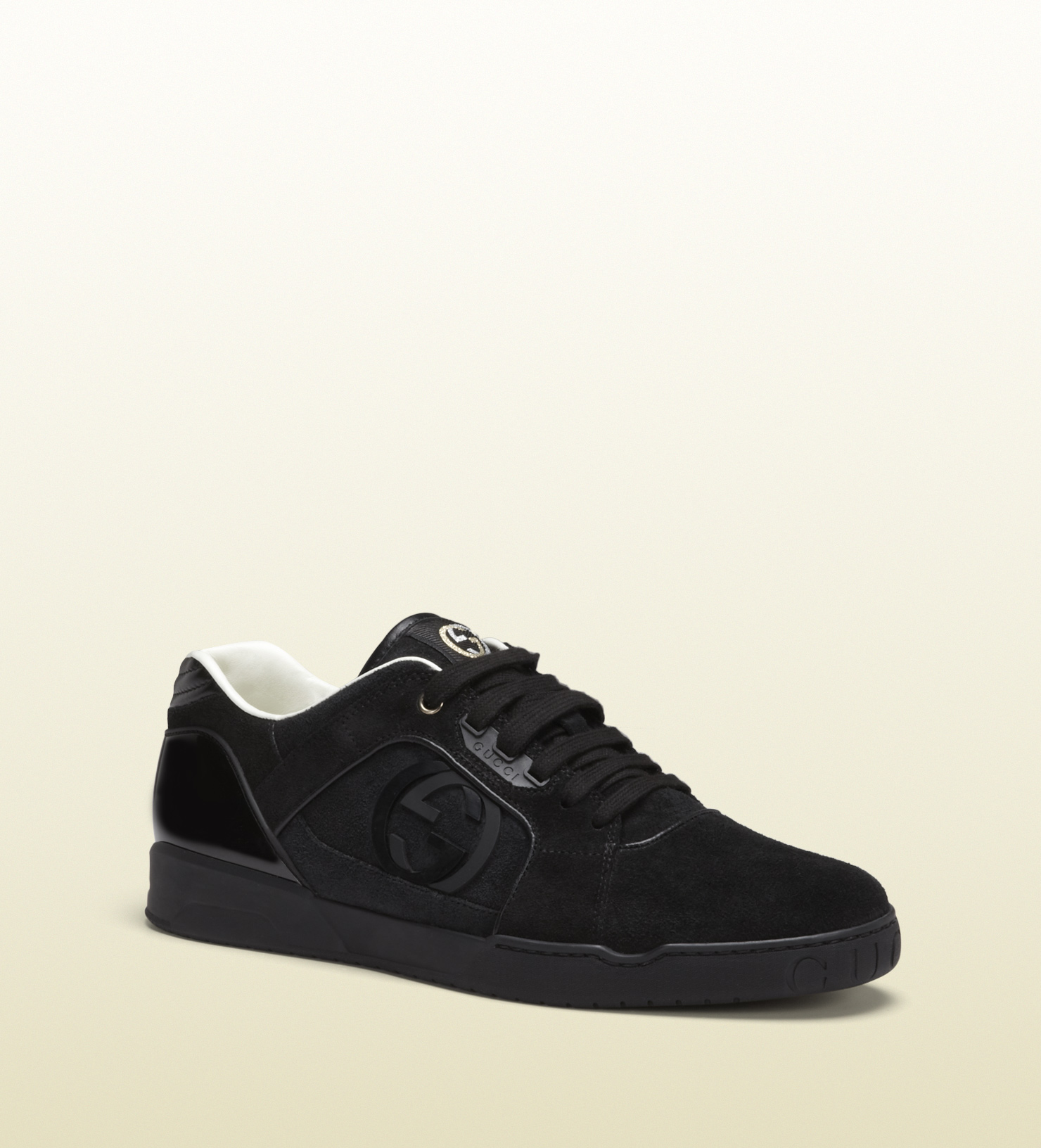 gucci suede sneakers